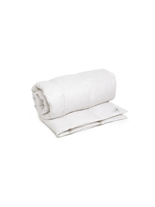 Green Future Bettdecke Kleines Doppelbett Daunen 180x200cm Beige