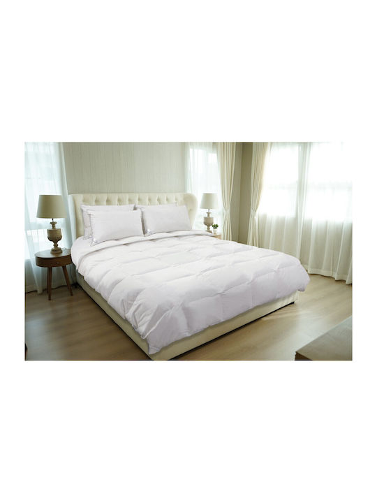 Green Future Bettdecke Einzelbett Daunen 140x200cm Beige