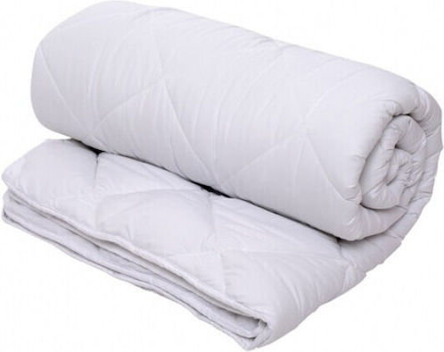 Alcam Пухено Полутора с Пълнеж Microfiber 180x200бр Бял 150 г/м²Gsm