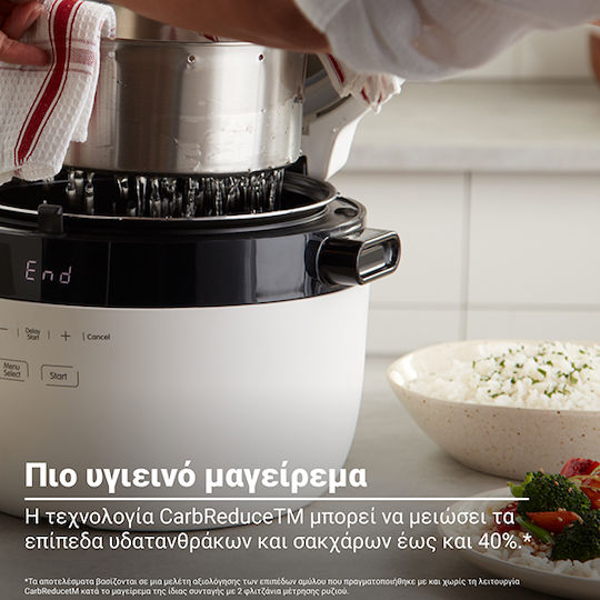 Instant Pot Rice Cooker με Χωρητικότητα 2.8lt