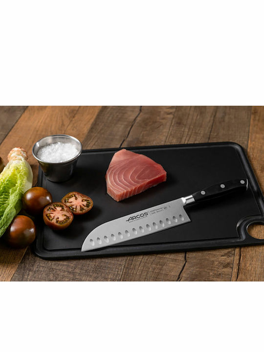 Arcos Riviera Μαχαίρι Santoku από Ανοξείδωτο Ατσάλι 18cm