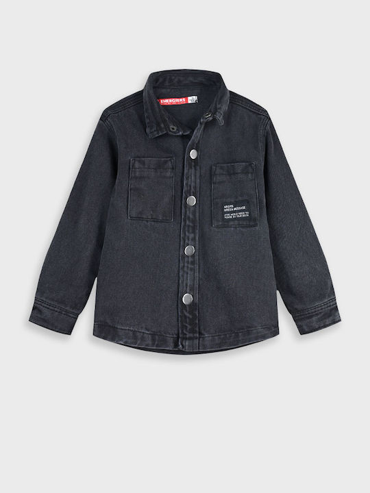 Детска Риза Дълъг ръкав Деним Jeans Blue