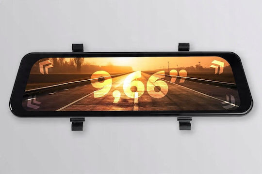 Σετ Καθρέπτης με Κάμερα DVR Αυτοκινήτου 4K Wi-Fi, GPS & Κάμερα Οπισθοπορείας