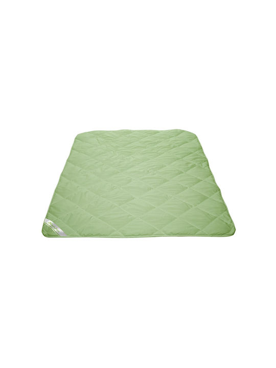 Alcam Пухено Двойно 200x220бр Зелен 300 г/м²Gsm