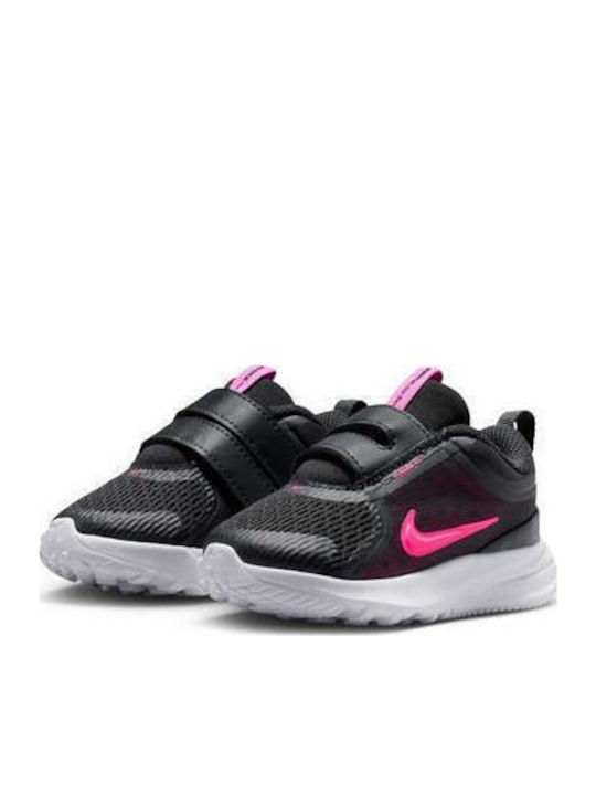 Star Runner 5 Παιδικά Sneakers με Σκρατς Μαύρα