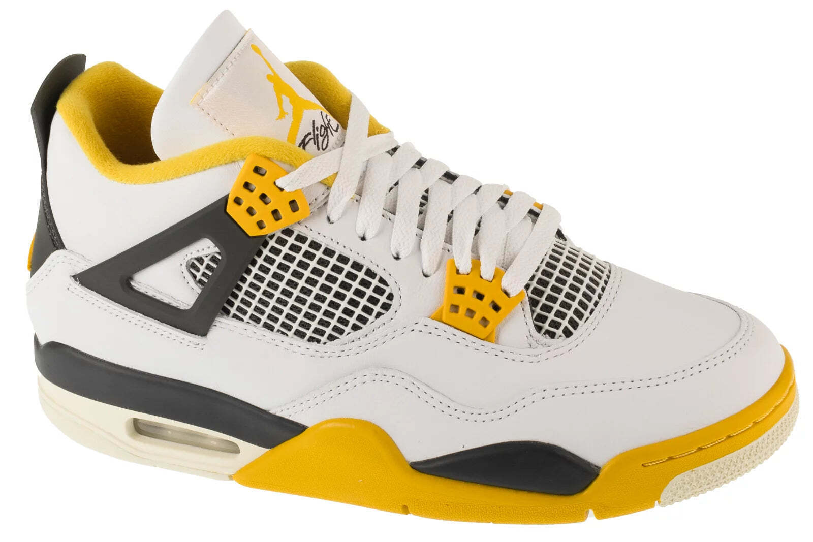 yellow jordan 4 laces