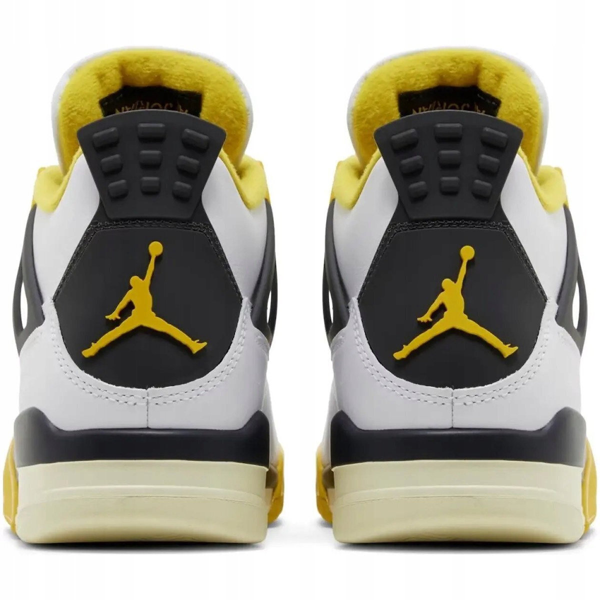 yellow jordan 4 laces