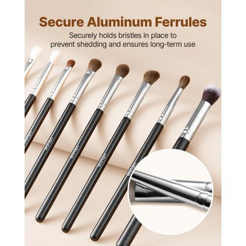 Vevor Professional Set with Makeup Brushes for Foundation made of Synthetic Hair 34pcs
