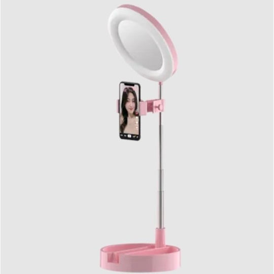 Schminkspiegel mit Licht Rosa