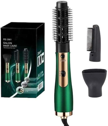 Elektrische Haarbürste mit Luft für Haarglättung und Locken 3000W