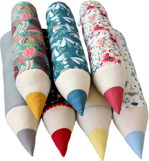 Decorative Kids Pillow Pencil Various Designs 80cm 12+ Months