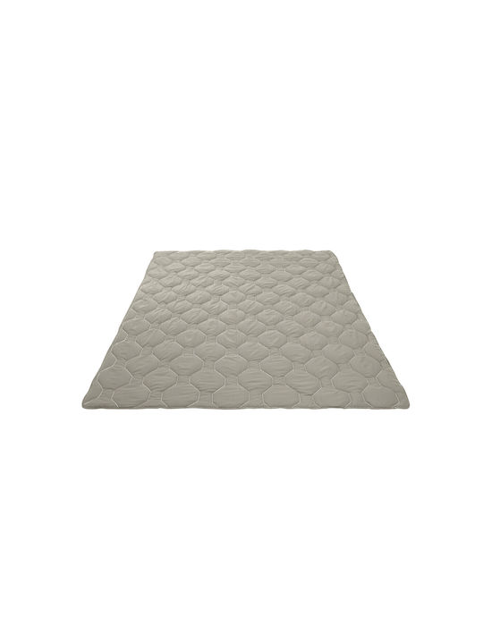 Alcam Zebra Κουβερλί Διπλό Γκρι 200x220cm