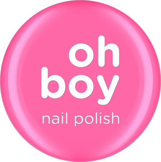 OhBoy Glossy Fuchsia-Pink Nail Polish