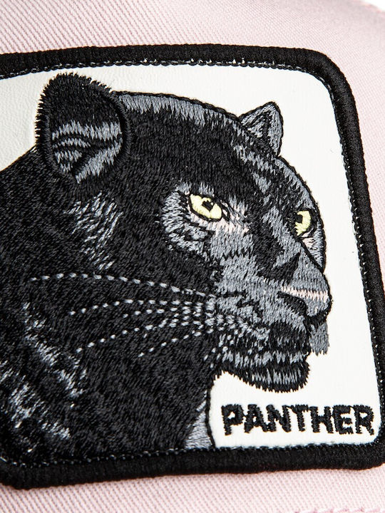 Καπέλο Jockey Panther Trucker Πάνθηρας Ροζ Goorin Bros