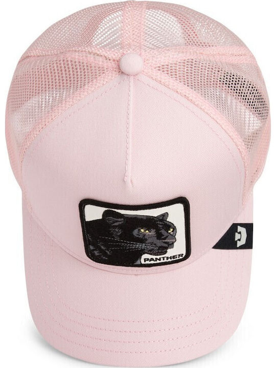 Καπέλο Jockey Panther Trucker Πάνθηρας Ροζ Goorin Bros