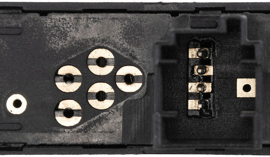 NTY Comutator geamuri auto pentru BMW E46 1998-2004 Negru