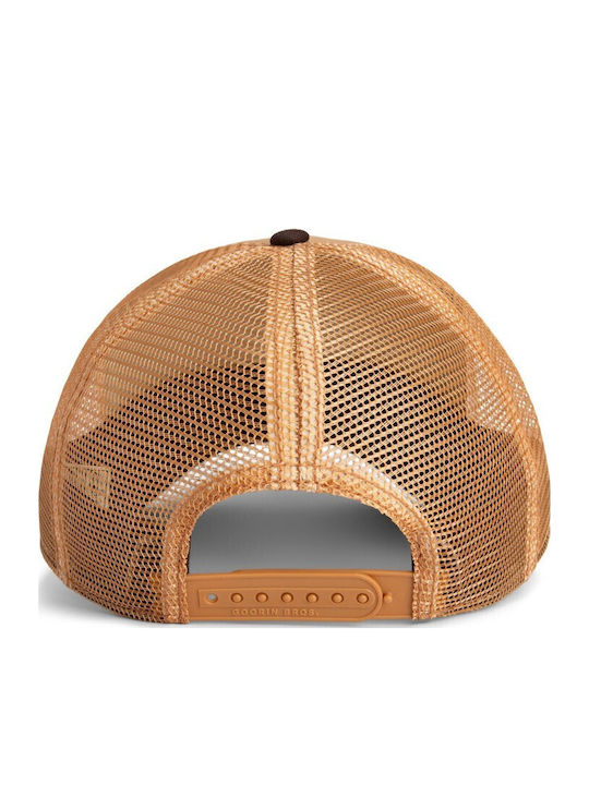 Jockey Hat King Trucker Lion Brown Goorin Bros