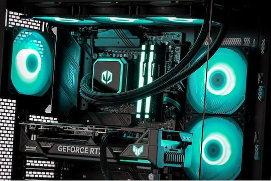 Actina KOMACNGIP0303 Гейминг Настолен компютър (Ryzen 7-7800X3D/32GB DDR5/2TB SSD/GeForce RTX 5080/W11 Home)