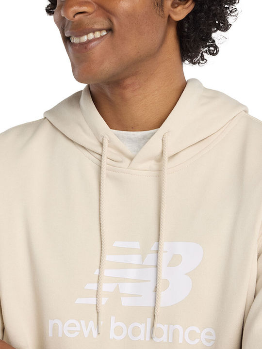 Sweatshirt mit Kapuze Beige