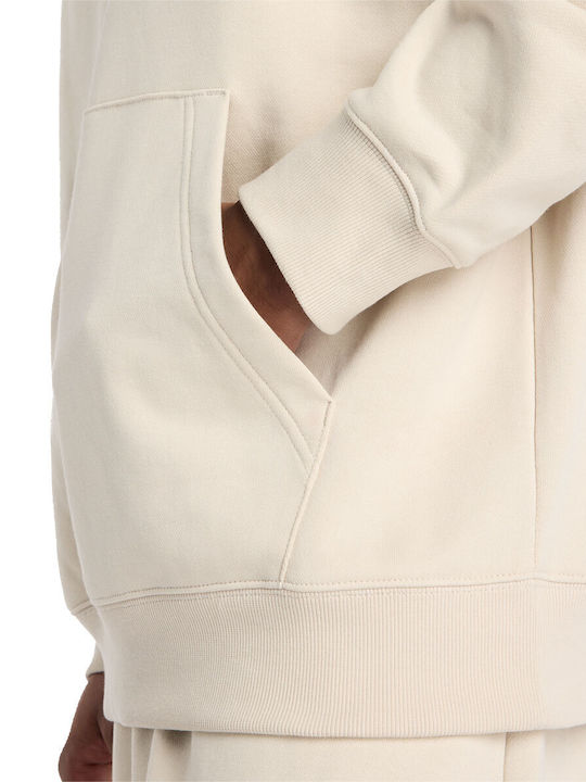 Sweatshirt mit Kapuze Beige