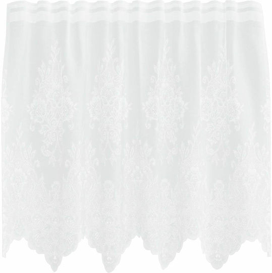 vidaXL Window Curtain With Pencil Pleat White 150x80cm
