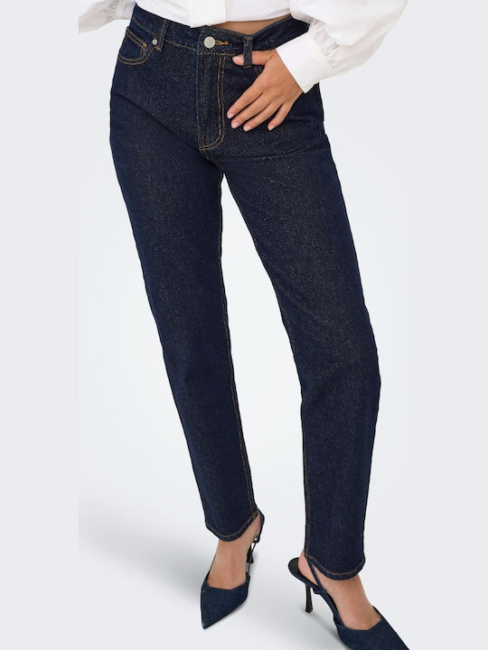 Hw Γυναικείο Jean Παντελόνι Dark Blue Denim