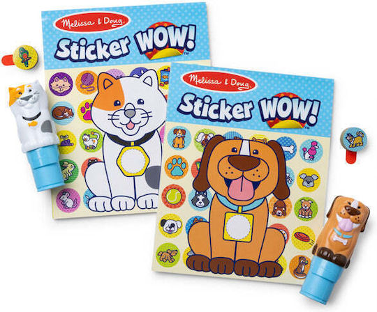Spinmaster Melissa & Doug Велкро Wow Комплект с Печат 2 Броя Животни