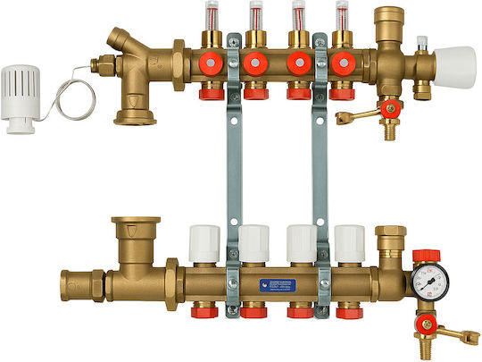 Giacomini R557fy008 Preassembled Distributor Set Flow Meters