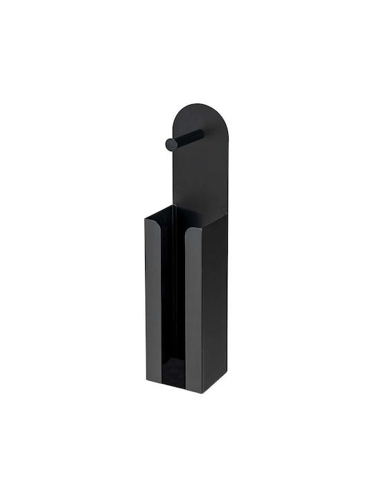 Wenko BN20532 Black Toilet Paper Holder