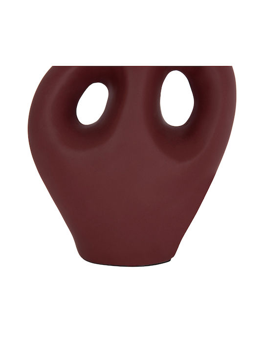 HomeMarkt Decorative Vase Fliker Orange 3x3x30cm