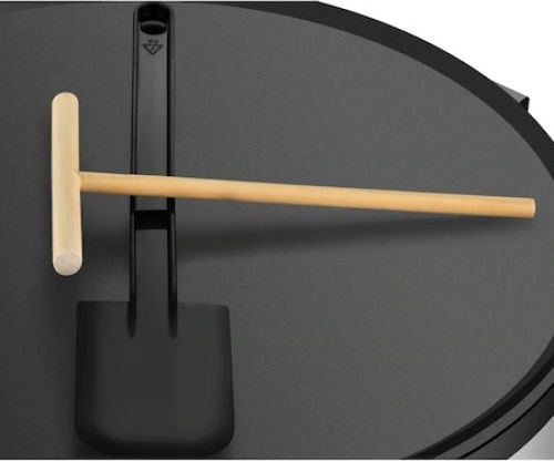 Pancake Maker 1200w Power Indicator Light 30cm Cooking Surface Black