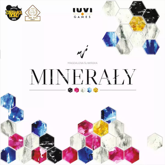 Board Game Mineraly for 2-5 Players 8+ Years Old (PL) IUVI Games