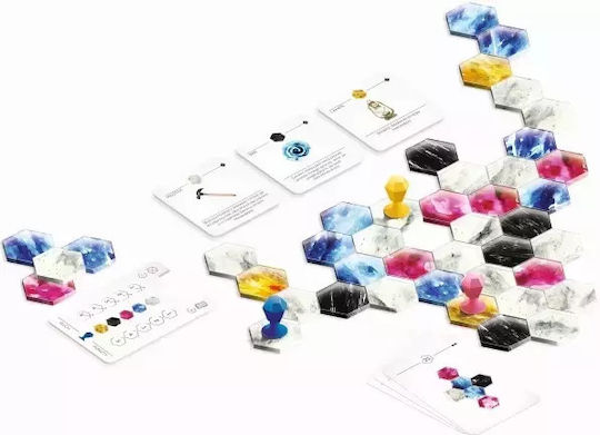 Board Game Mineraly for 2-5 Players 8+ Years Old (PL) IUVI Games