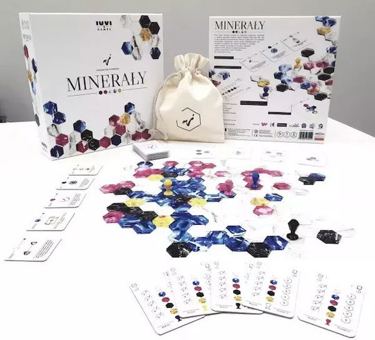 Board Game Mineraly for 2-5 Players 8+ Years Old (PL) IUVI Games