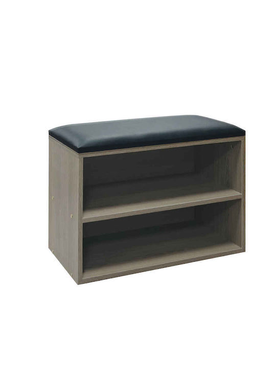 Ξύλινη Παπουτσοθήκη Kiana 60x32x44cm