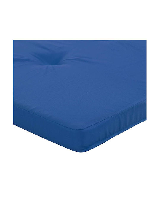 vidaXL Perna Scaunului De Grădină Cu Spătar Albastru 2 Buc 58x77 Cm