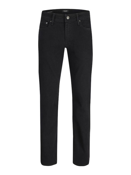 Men's Jeans Pants Elastic with Regular Fit Black