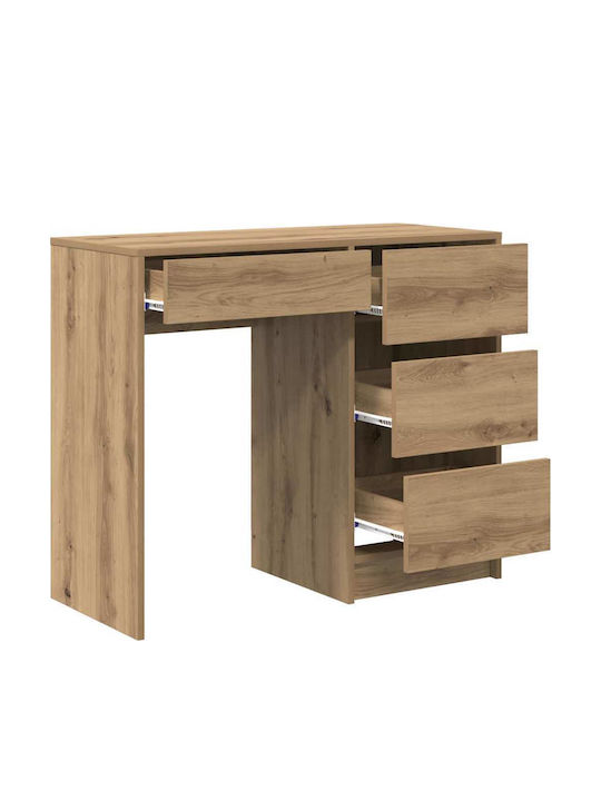 Computer Büro Holz Walnut 90x37.5x75cm
