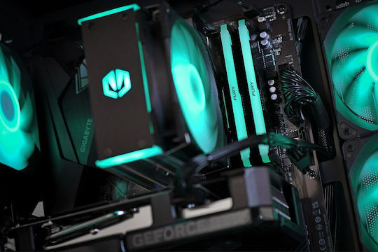 Actina KOMACNGIP0295 Гейминг Настолен компютър (Ryzen 7-8700F/32GB DDR5/1TB SSD/GeForce RTX 5070 Ti/Без операционна система)