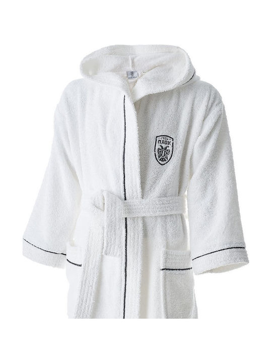 Vesta Home Paok Bathrobe with Hood White 360gr/m²