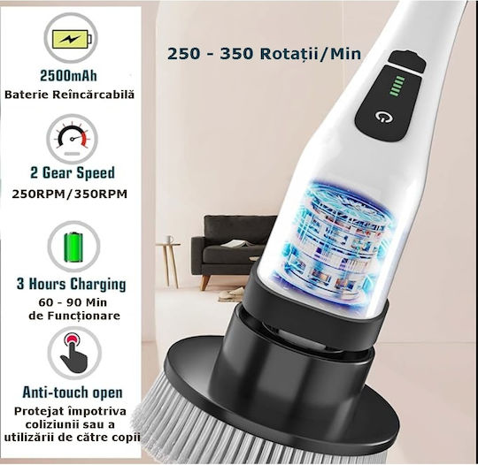 Perie Electrică Rotativă de Curățare