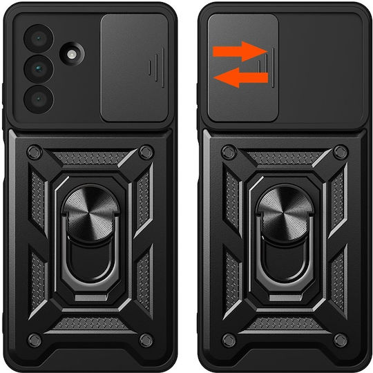 Erbord 360 Full Cover Μεταλλικό 0.3mm Μαύρο (Galaxy A36)