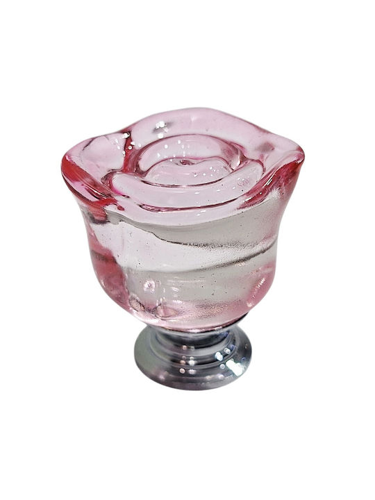ACM Knob Furniture made of Zamak & Crystal & Metallic Chrome-glossy 11956-000-ORO1 1pcs
