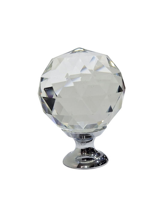 ACM Knob Furniture made of Metallic & Zamak & Crystal Chrome Glossy 12021-000-ORO1 1pcs