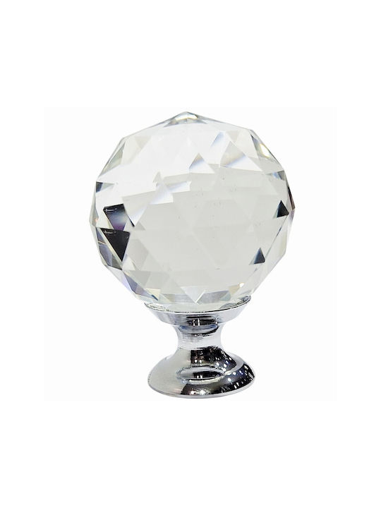 ACM Knob Furniture made of Metallic & Zamak & Crystal Chrome Glossy 12021-000-ORO1 1pcs
