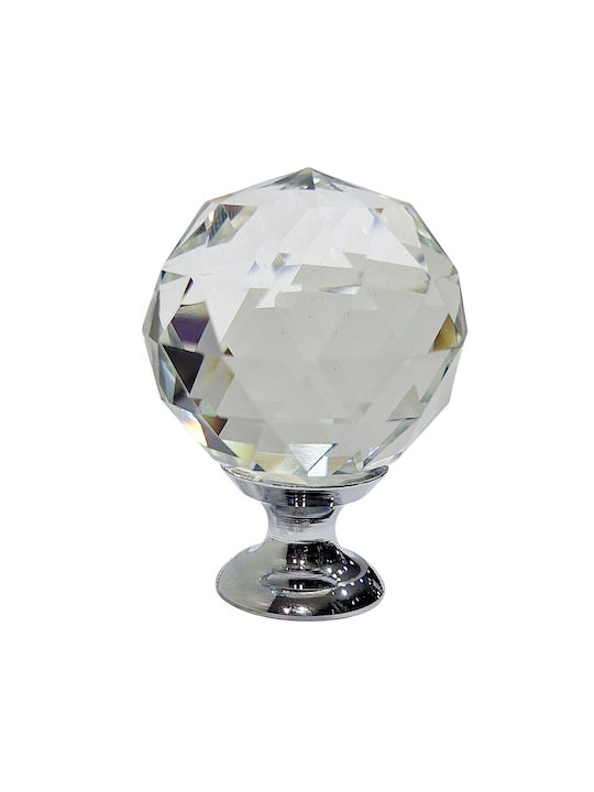 ACM Knob Furniture made of Metallic & Zamak & Crystal Chrome Glossy 12021-000-ORO1 1pcs