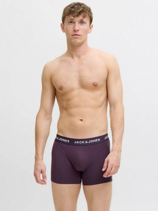 Men's Boxers Plum, Black 5Pack