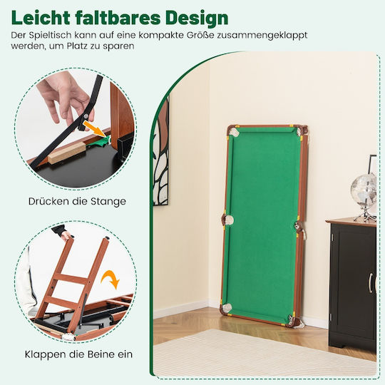 Costway Amerikanisch L138xB67xH79.5cm