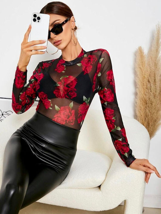 Woman's Fashion Blouse Red
