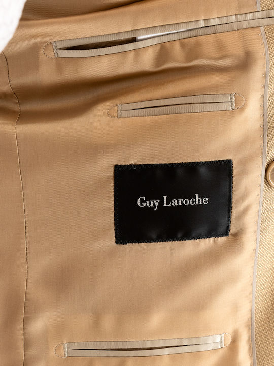 Men's Suit Jacket Camel